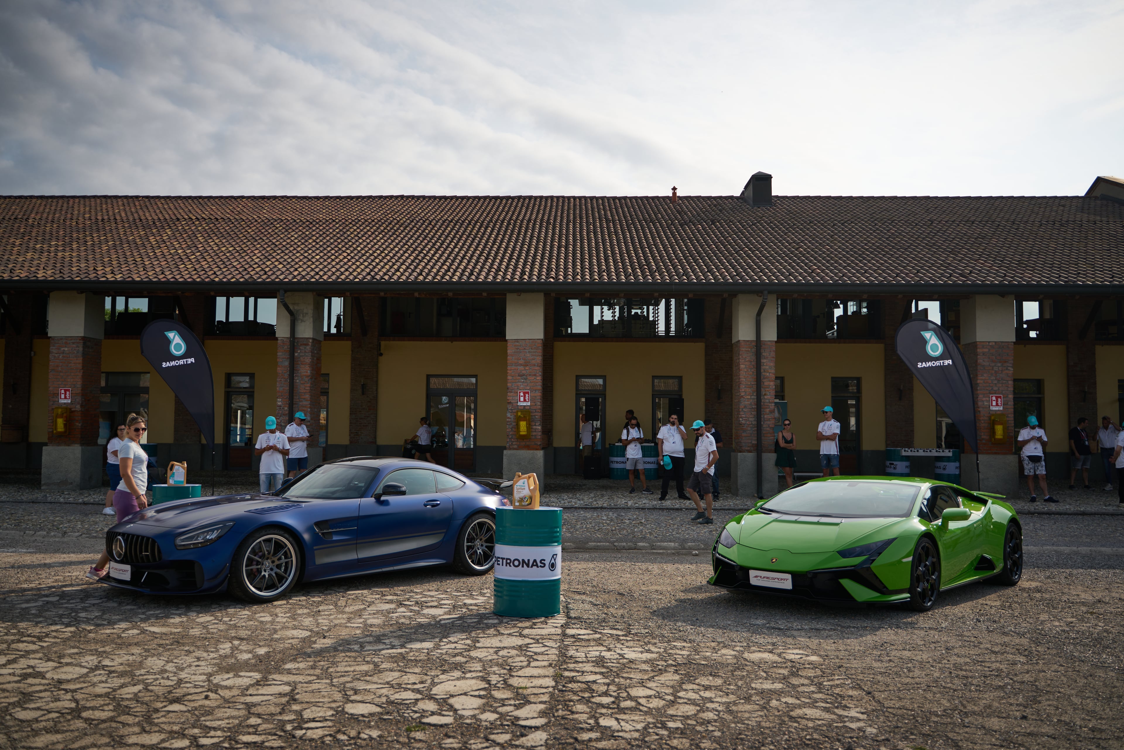 Vairano: A Track Day in the Huracán and AMG GT R